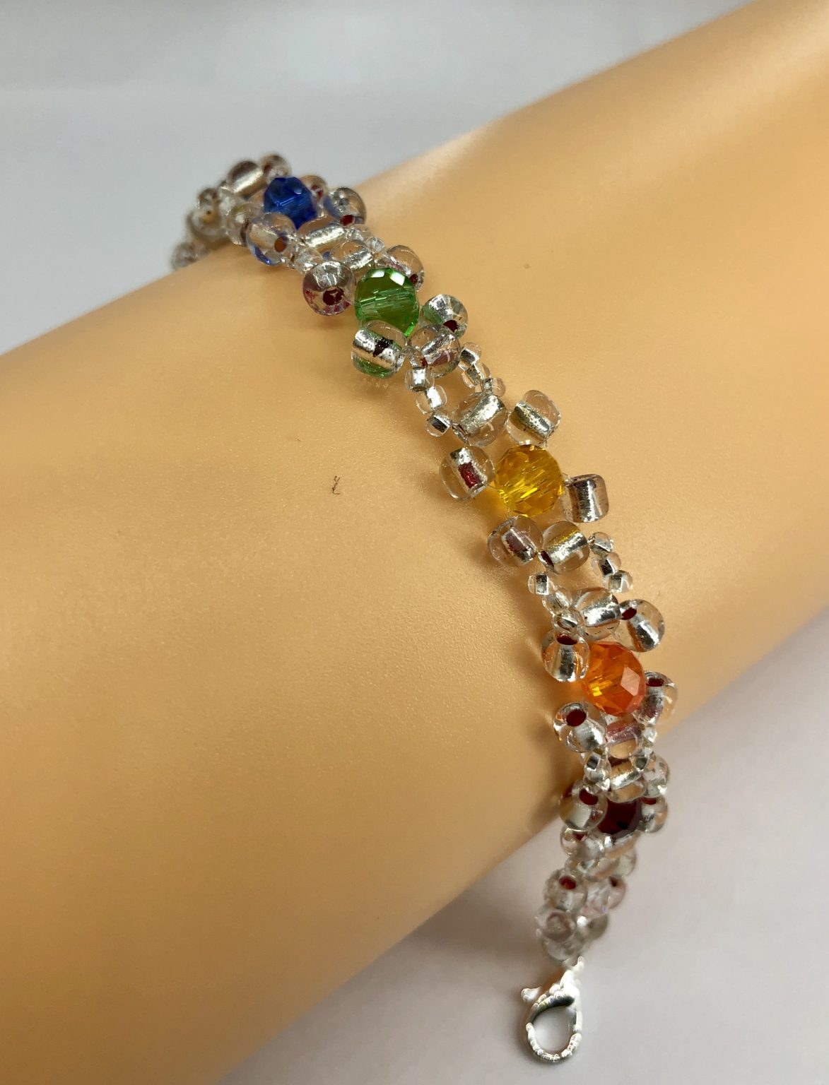 Healing balance Colorful Chakras Bracelet>> EZMARGAD